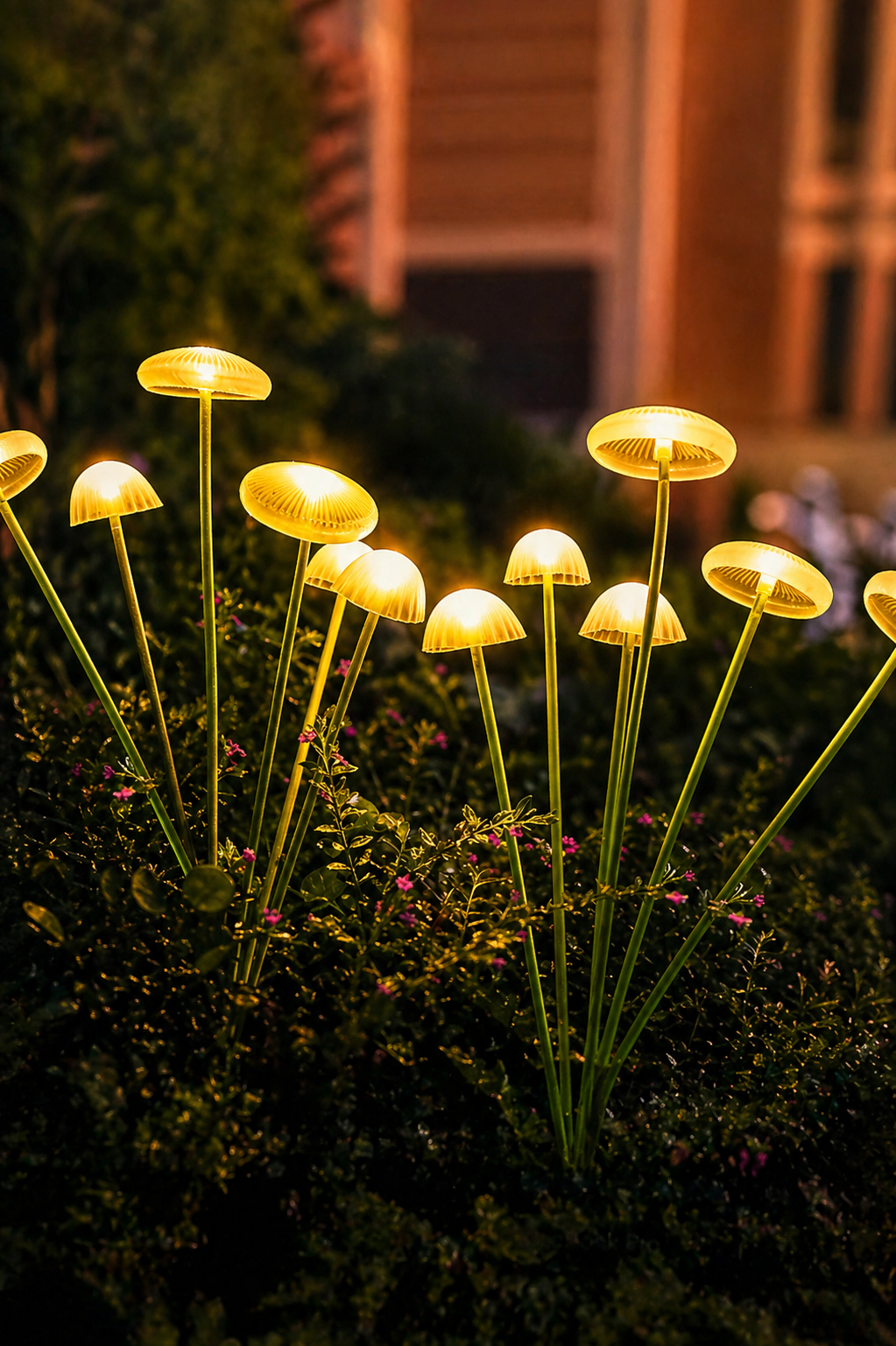 Solar Pilzlampe – LED Gartenleuchte für Rasen & Terrasse