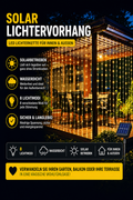Solar Lichterkette Outdoor – wasserfest für Garten & Terrasse