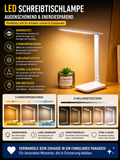 LED Tischlampe USB – dimmbar für Schreibtisch & Nachttisch