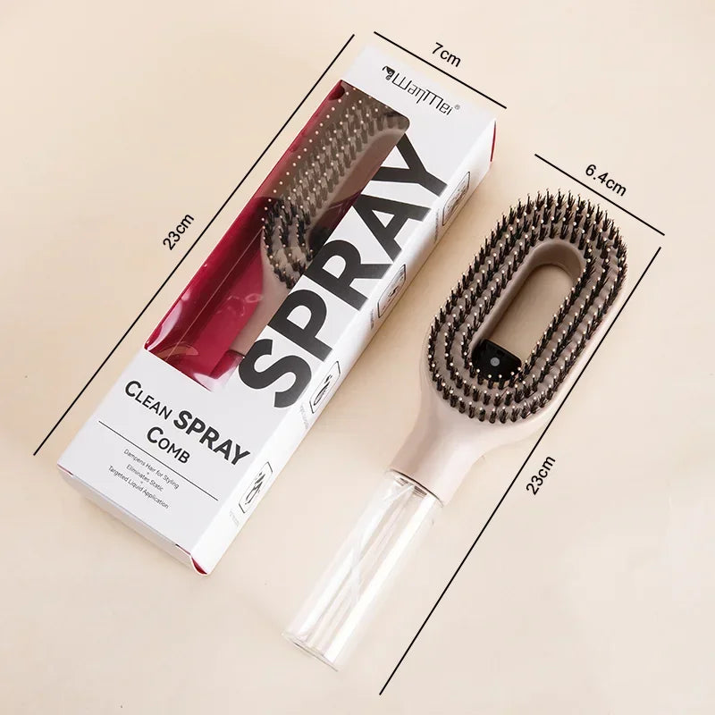 Magic Spray Haar Bürste – Entwirren & Pflegen in Sekunden