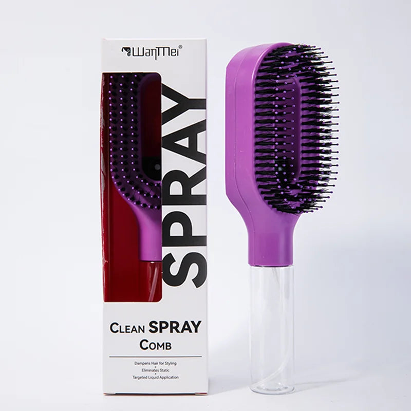 Magic Spray Haar Bürste – Entwirren & Pflegen in Sekunden