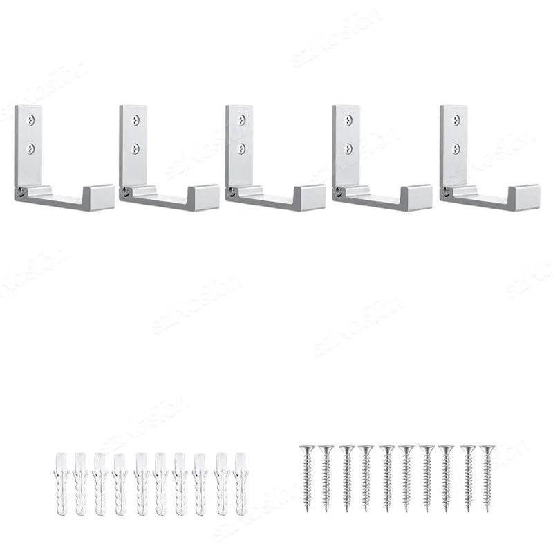 Faltbare Wandhaken aus Aluminiumlegierung – Rostfrei